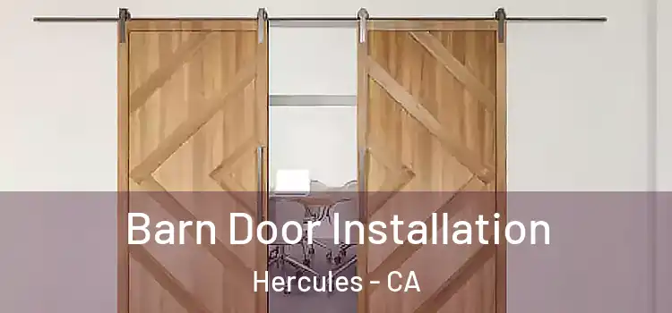 Barn Door Installation Hercules - CA