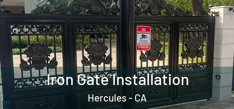 Iron Gate Installation Hercules - CA