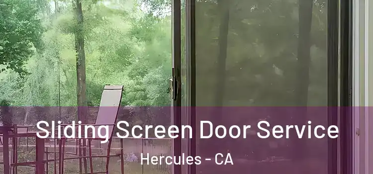  Sliding Screen Door Service Hercules - CA